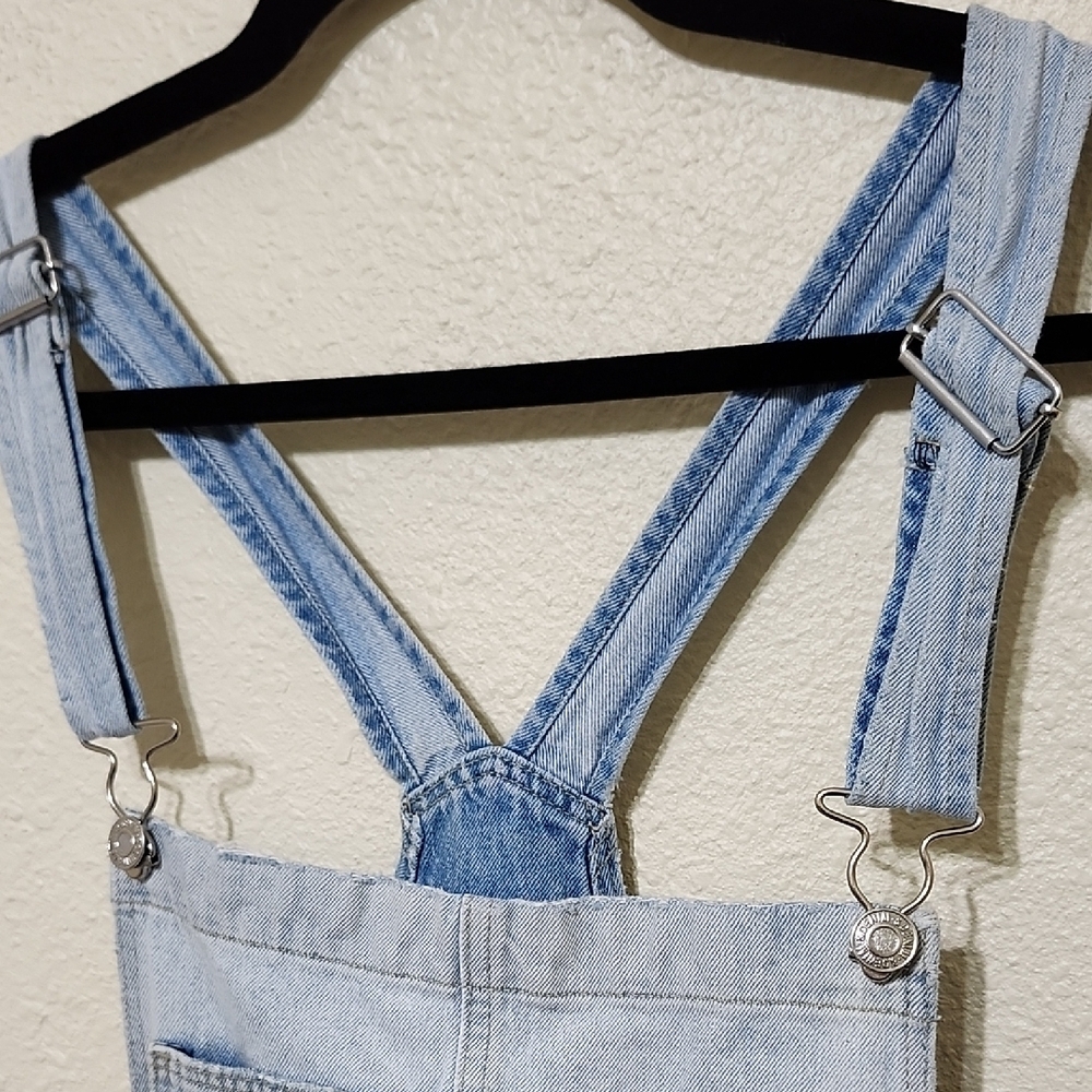 H&M Blue Denim Overalls with Adjustable Straps - Picture 7 of 11